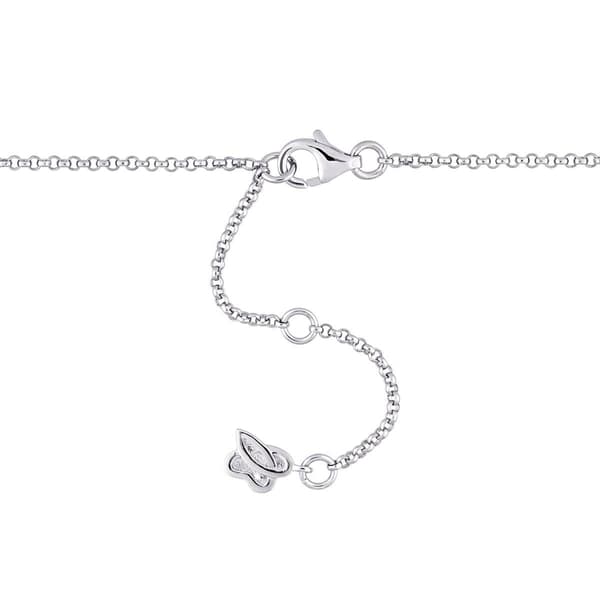 Gemstone Classics™ Pearl & Diamond Accent Necklace