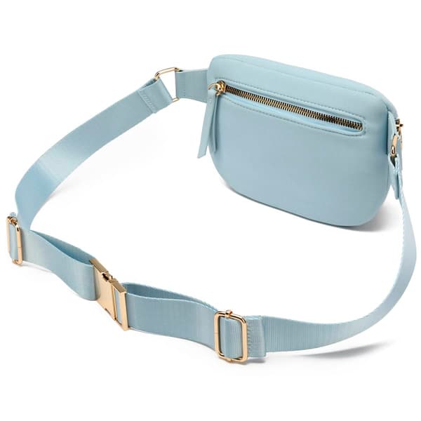 Badgley Mischka Sage Scuba &amp; Vegan Leather Belt Bag