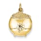Gold Classics&#40;tm&#41; 14kt. Yellow Gold Pot of Gold Charm - image 1