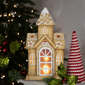 Northlight LED Christmas Gingerbread House with Icing Accents - image 2