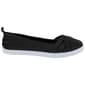 Womens Take A Walk Criss Cross Tweed Flats - image 1