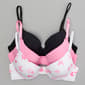 Juniors Juicy Couture 3pk. Butterfly Push Up Bras - JC4002-3PKCN - image 2