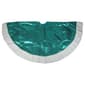 Northlight 47in. Green Paillette Sequins Christmas Tree Skirt - image 1