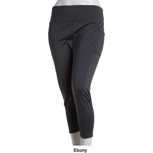 Plus Size Starting Point&#174; Soft Touch Solid Performance Capris