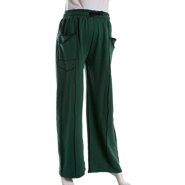 Womens Times Two Pull-On Baggy Leg Maternity Sweatpants - image 