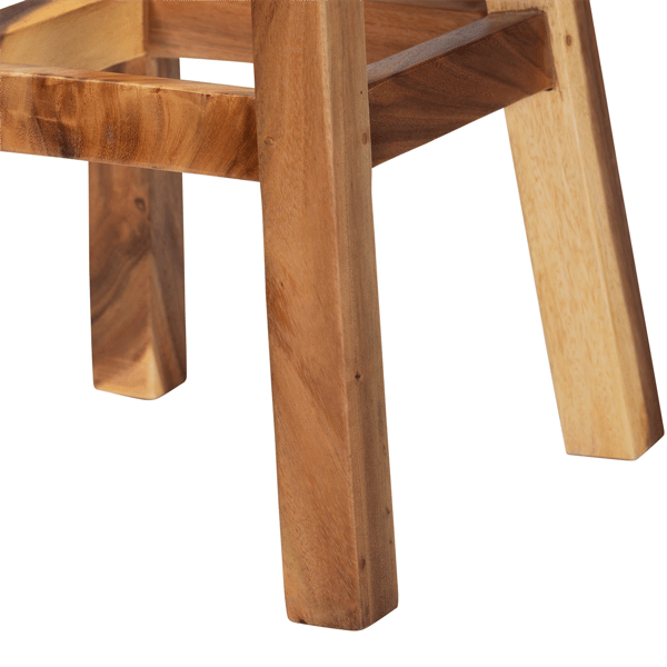 bali & pari Luli Suar Wood Bar Stool