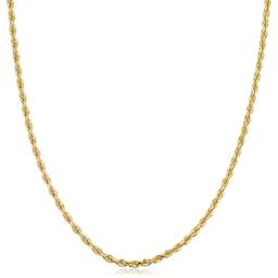 Unisex Gold Classics(tm) 10kt. Yellow Gold 2.7mm 20in. Rope Chain