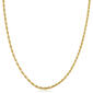 Unisex Gold Classics&#40;tm&#41; 10kt. Yellow Gold 2.7mm 24in. Rope Chain - image 1
