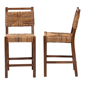 bali & pari 2pc. Cordoba Bohemian Seagrass Counter Stool Set - image 3
