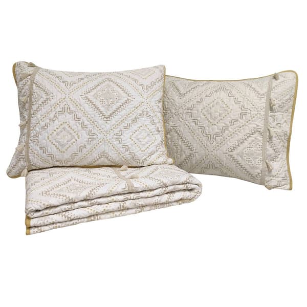 Design Studio Skye Tribal Reversible Quilt Set - King