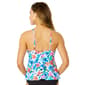 Womens Anne Cole Fiore Floral Scoop Neck Tankini Swim Top - image 3