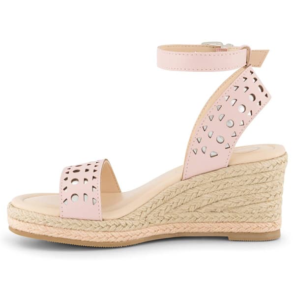 Big Girls Jessica Simpson Asha Perforated Wedge Sandals