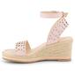 Big Girls Jessica Simpson Asha Perforated Wedge Sandals - image 2
