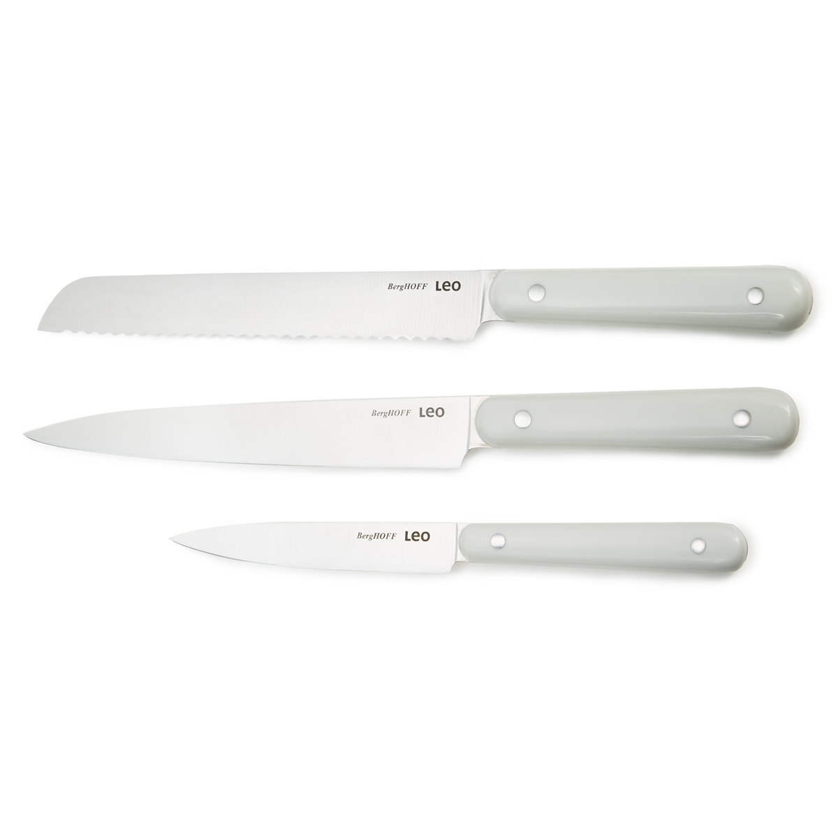 BergHOFF Leo Glints 3pc. Stainless Steel Blades Cutlery Set