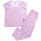 Womens Sophia by Rene Rofe&#40;R&#41; Short Sleeve Geo Capri Pajama Set - image 1
