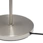 Simple Designs Brushed Nickel Drum Shade Floor Lamp - image 7