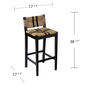 Southern Enterprises Gallacano Seagrass Barstools - Set of 2 - image 5