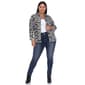 Plus Size White Mark Camo Denim Jacket - image 4