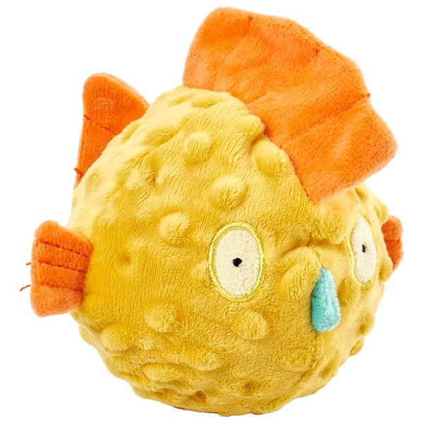 Bark Bloated Barry the Blowfish Dog Toy - image 