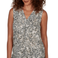 Womens Emaline La Vita Costiera Sleeveless Paisley Blouse - image 5