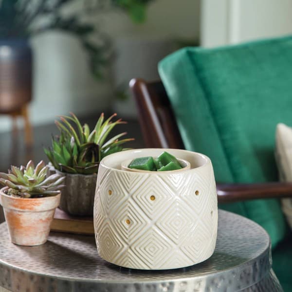 Candle Warmers Etc. Geometric Fan Fragrance Warmer