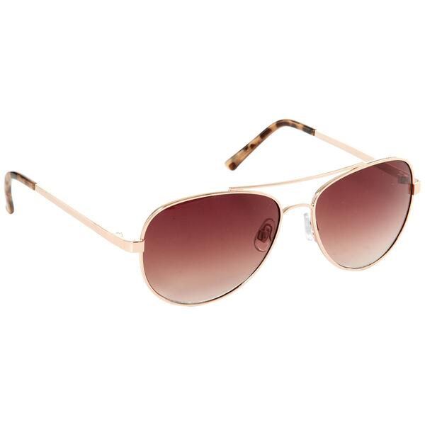 Womens Ashley Cooper(tm) Metal Aviator Sunglasses - image 