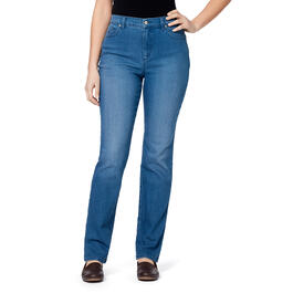 Womens Gloria Vanderbilt Amanda Classic Tapered Jeans - Short