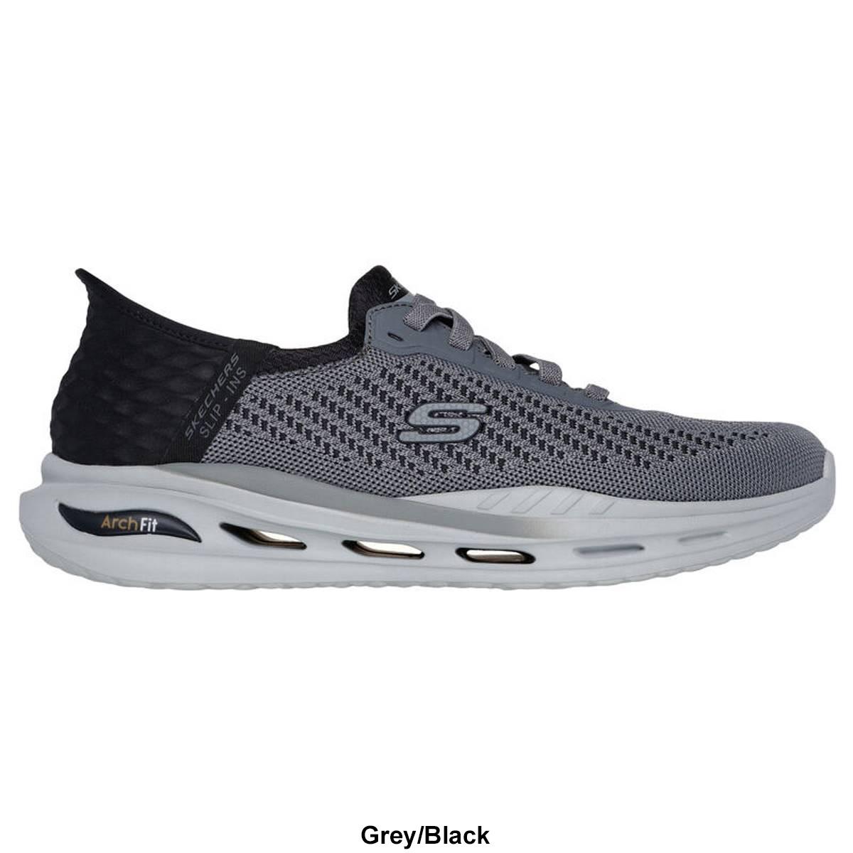Skechers Arch Fit Orvan Mens Size 13 Grey Black Running Shoes Comfort Sneakers Skechers Men main image 4