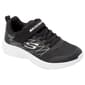 Boys Skechers Microspec Athletic Sneakers-Black - image 1