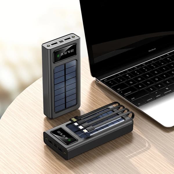 TechBro 20K Solar Powerbank W/Cables