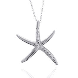 Accents by Gianni Argento Diamond Accent Starfish Necklace