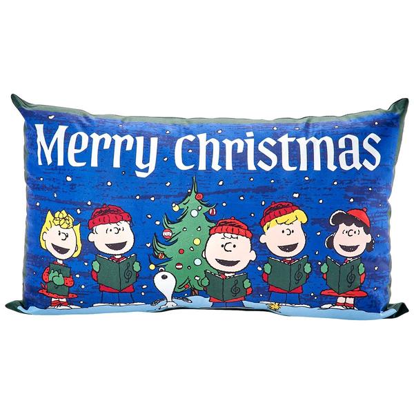 Peanuts(tm) Caroling Character Decorative Pillow - 12x20