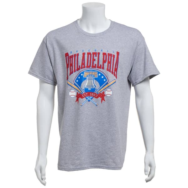 Mens Tailgate Philadelphia Baseball Outfield Tee - image 