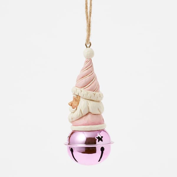 Jim Shore Heartwood Sweets Santa Bell Christmas Ornament