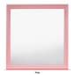 Passion Furniture Classic Square Wood Dresser Mirror - 38x38 - image 11
