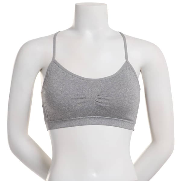 Womens Rene Rofe Seamless Racerback Comfort Bra B23440-HGRY