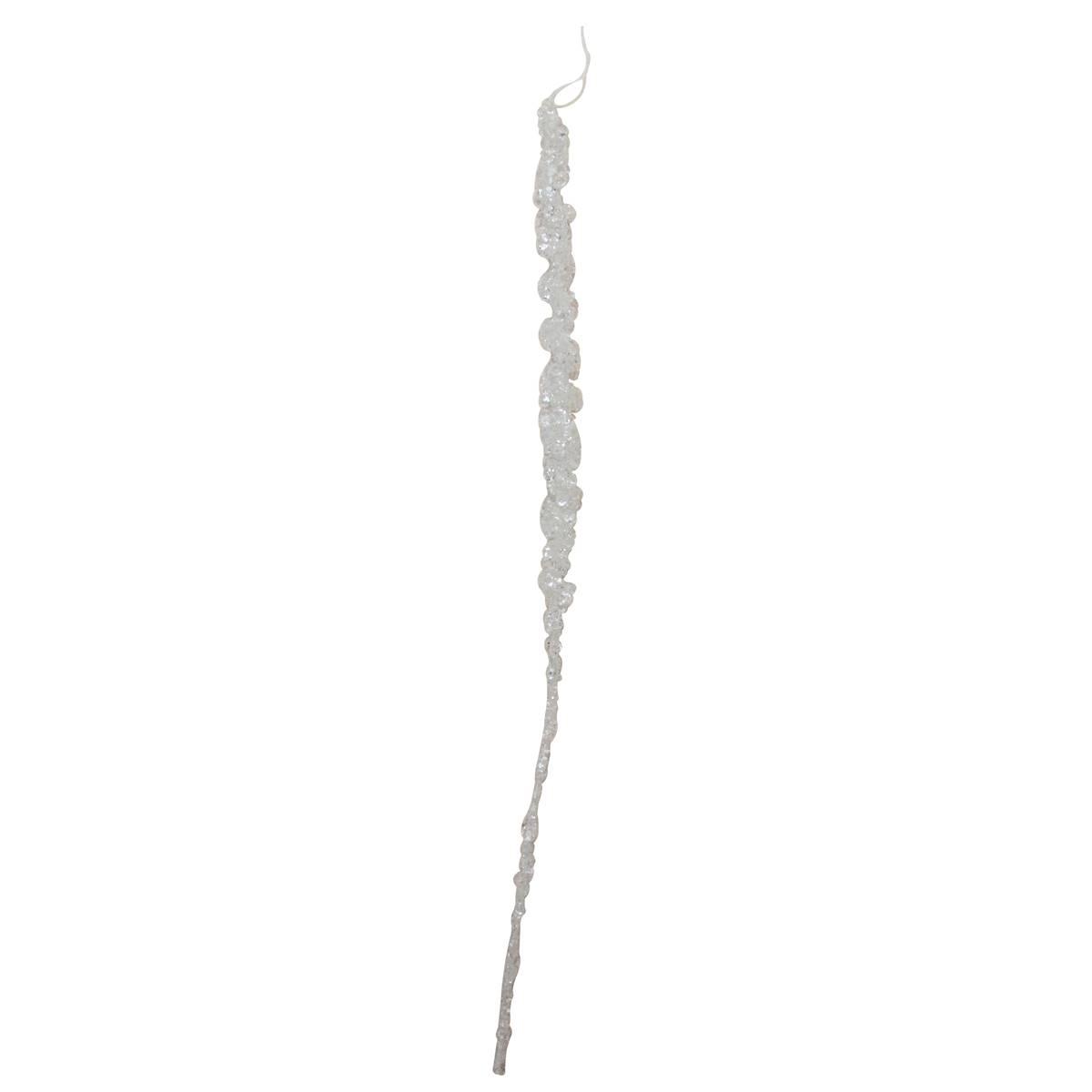 Northlight Dangling Acrylic Icicle Christmas Ornament