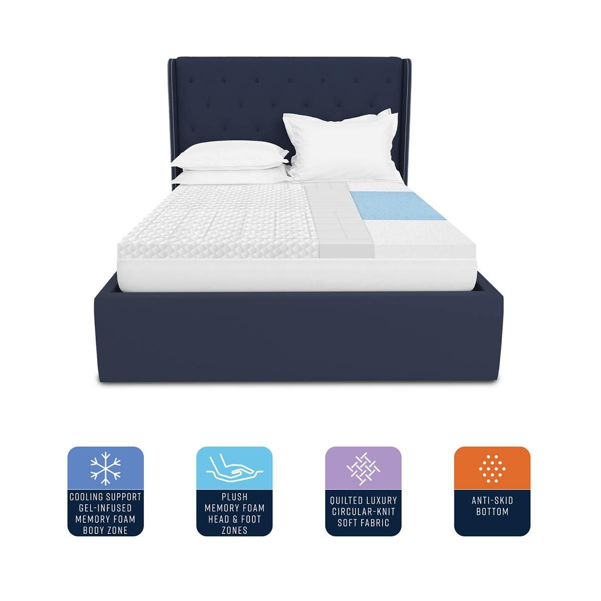 Bodipedic™ 3in. Cooling Gel Infused Bed Topper
