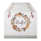 DII&#40;R&#41; Embellished Thankful Autumn Wreath Reversible Table Runner - image 1