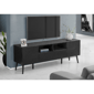 Monarch Specialties 72in. Wood-Look TV Stand with Storage - image 1