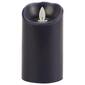 Mirage Pillar Flameless Candle - Navy - image 1