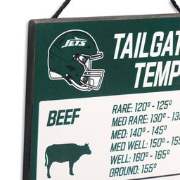 Open Road Jets Tailgate Temps Wall Decor