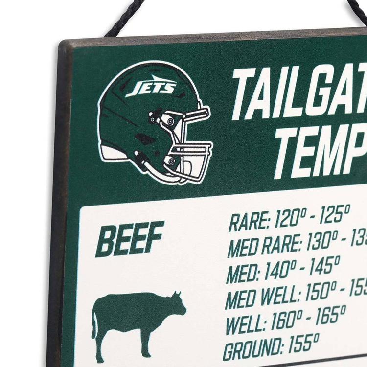 Open Road Jets Tailgate Temps Wall Decor
