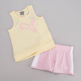 Toddler Girl Puma&#40;R&#41; Tank Top & Tricot Shorts Set