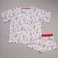 Womens HUE® Heart Petal Short Sleeve Pajama Set - image 1