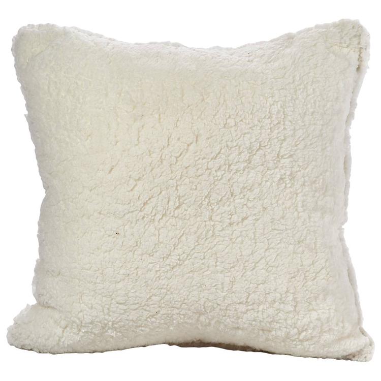 Harper Loft Snowy Woods Sherpa Decorative Pillow - 18x18