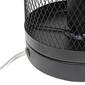 Simple Designs Cylindrical Steel Table Lamp w/Mesh Shade - image 2