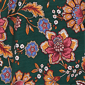 Petite Ruby Rd. Game of Luxe Elbow Sleeve Floral Vines Blouse - image 6