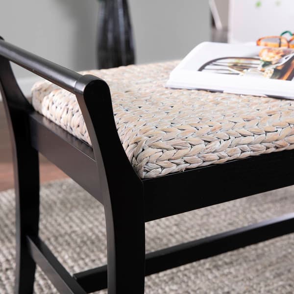 Southern Enterprises Kellworth Water Hyacinth Bench