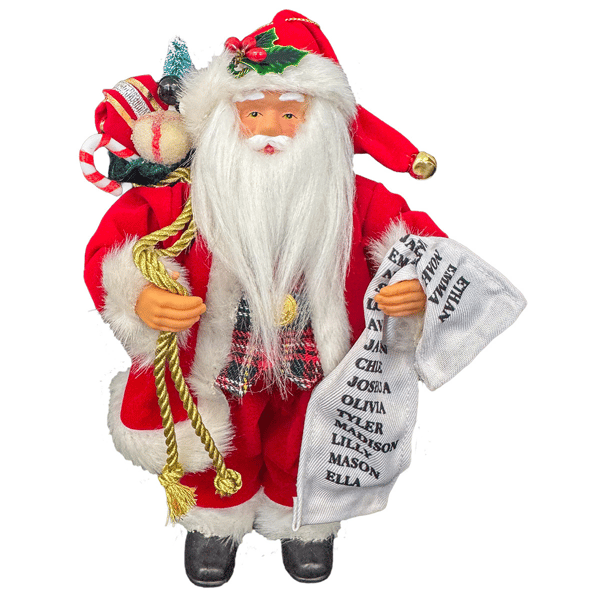 Santa''s Workshop 9in. Traditional Santa - image 